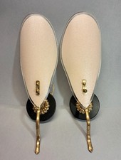 Paire d'appliques vintage en