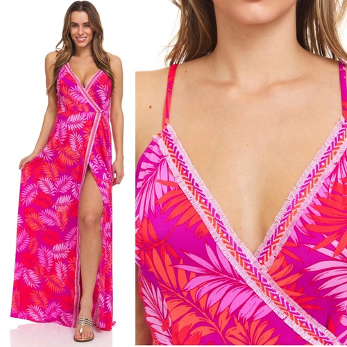 Robe longue femme - femme, tropicale