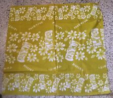 « TAHITI » COUPON TISSU - 100% COTON pour PARÉO 84 x 174 cm - ORIGINE TAHITI 