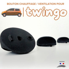 🔥 Bouton Chauffage / Ventilation Renault Twingo 1 - Kit B - Lot de 3