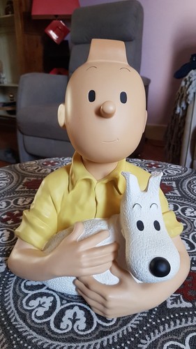 Tintin milou grand buste - et, /grand