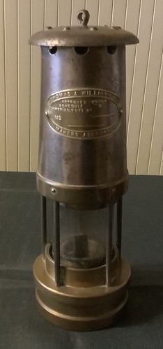 Ancienne lampe mineur - ancienne,
