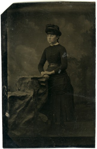 Photo ferrotype portrait - photo,