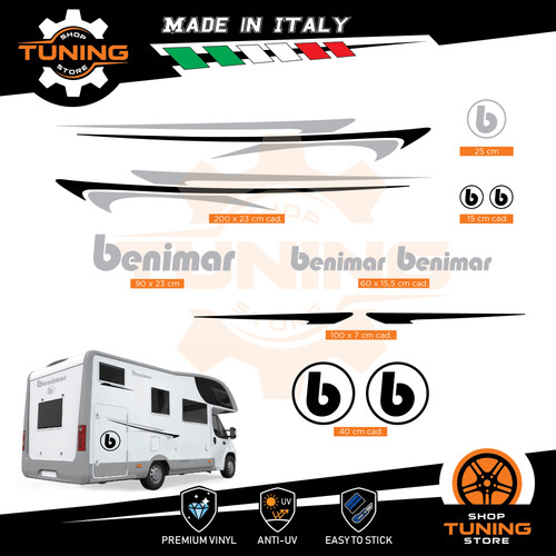 Autocollants camper kit - de,