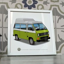 Poster Combi T3 Westfalia Van