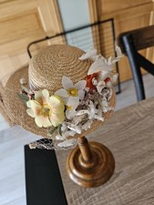 chapeau ancien De Poupée Ancienne