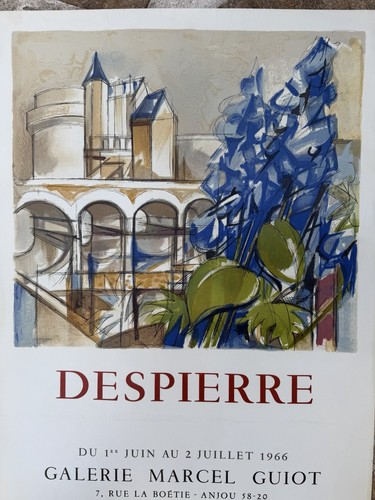 Despierre affiche exposition - affiche,
