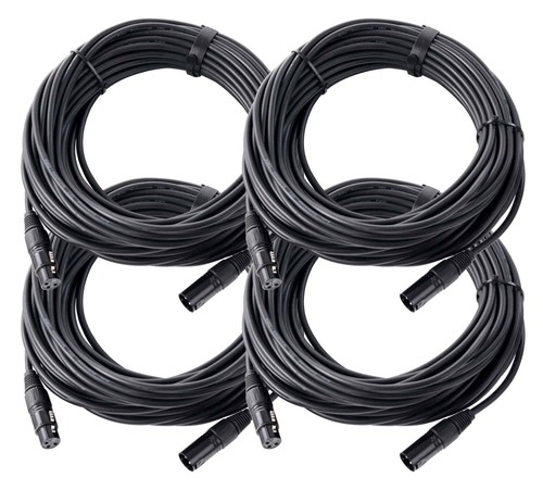 Cable connecteur xlr - 4x,