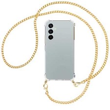 Collier (Chaîne en métal) pour Samsung Galaxy A54 5G Coque avec cordon Etui Case