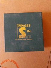 6 DESSOUS DE VERRE LA TOUR CN TORONTO CANADA EN ARDOISE  EN COFFRET COASTERS