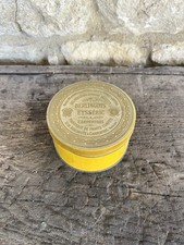 Boîte en Métal Jaune Vintage Berlingots de Carpentras Eysséric