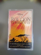 Le Roi Lion Disney Le Livre D'or  Cassette Audio K7