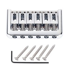 Guitare Électrique Chevalet Fixe Cordier Non-Tremolo 6 Cordes 525 mm 2-1/16 p...