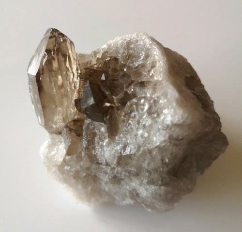 Quartz fume massif - (,