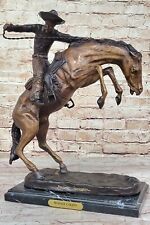 M Laine Chaps Bronze Sculpture