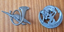 Lot de 2 insignes militaires