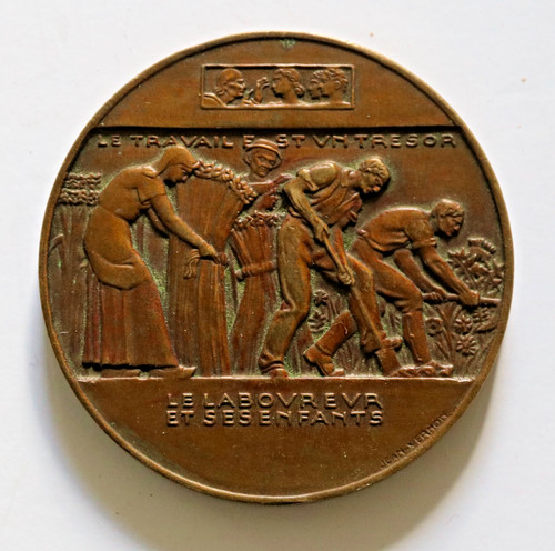 Fable fontaine médaille - de,