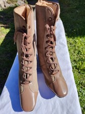 CHAUSSURES BOTTINES Femme ANNEES 70 VINTAGE jamais portées , bel état général