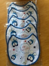 Lot 5 bavoirs bébé Mont