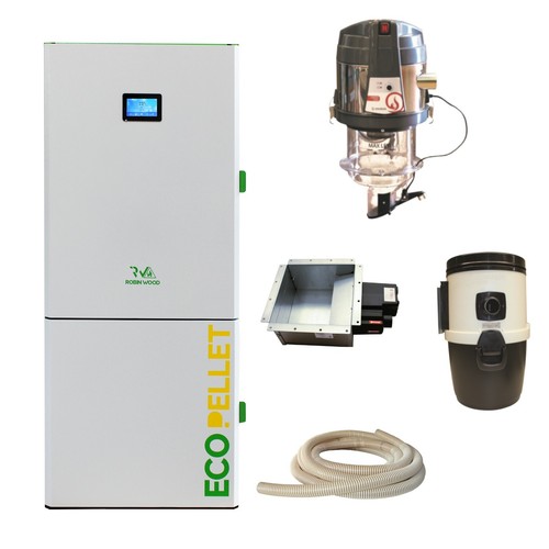 Chaudière pellets 18 kw - rw, À