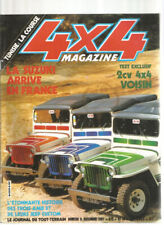 4X4 MAGAZINE N°08 03 JEEP CUSTOM / VOLVO C 202 / SUZUKI LJ 80 / 2 CV 4X4