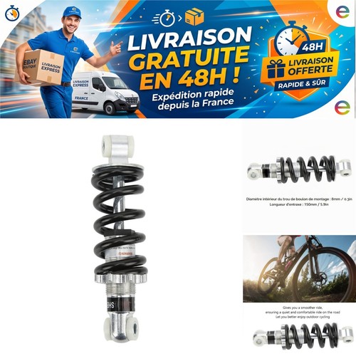 Amortisseur arrière vélo vtt - amortisseur,