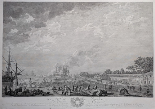 Le port de Rochefort vu du