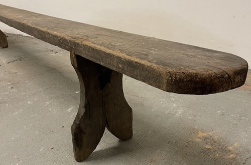 Grand banc bois art - 3m,
