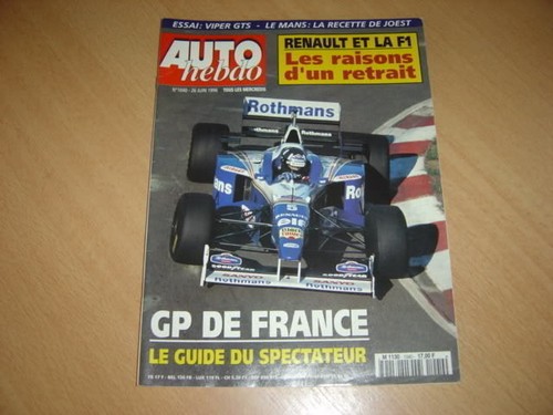 Auto hebdo 1040 - saxo, vts