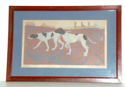 Superbe lithographie signée - lithographie,