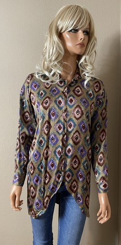 Chemise chemisier beige doré