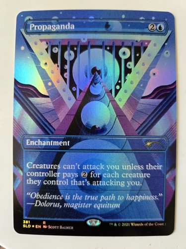 Propaganda foil borderless - propaganda,