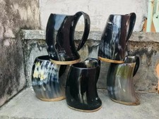Lot de 5 tasses en corne