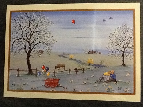 Reproduction litho peintre - cp,