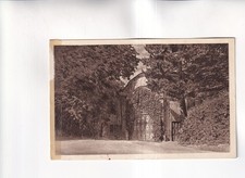 F4823) Carte postale, ville STEYR côté parc porte du château 1911