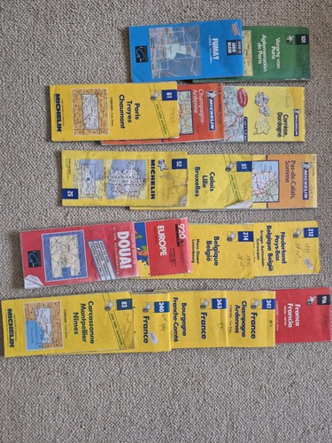 Cartes routières michelin - cartes, à
