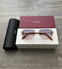 Cartier Big C Frame Gray/Brown