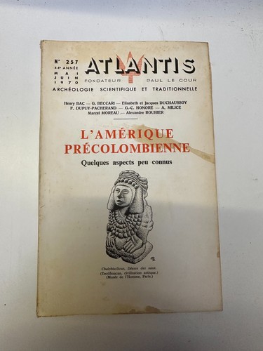 Revue atlantis amérique - atlantis,, l’amérique