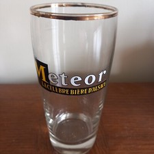 Ancien verre 0 25l bière METEOR