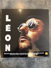 LÉON / film en 4k ultra hd + blu-ray COFFRET STEELBOOK COLLECTOR ÉDITION FNAC