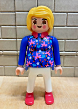 PLAYMOBIL Personnage Femme Enceinte Enfants City 10 - pour CUSTOM RARE VINTAGE
