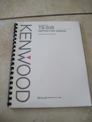 Kenwood 50s instruction - kenwood, ts-50s