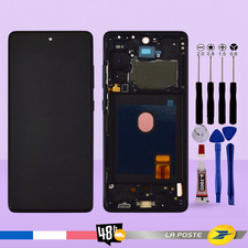 Ecran Pour Samsung galaxy S20 FE G780 G781  Châssis Noir Empreinte