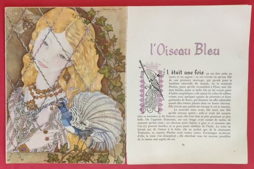 Conte oiseau bleu madame - l'oiseau,