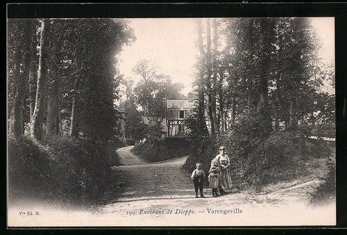 Cpa varengeville vue - cpa,