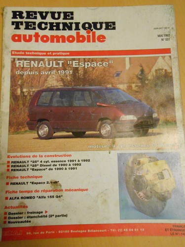 Rta revue technique 551 - technique,