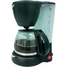 HTC EQUIPEMENTS 220612 Noir Cafetière filtre 6 tasses 135W - 12V prise allume ci