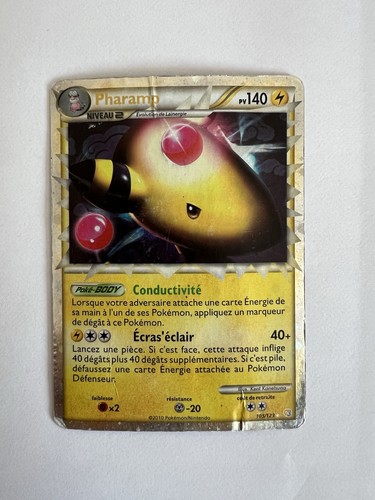 Carte pokemon pharamp - carte,