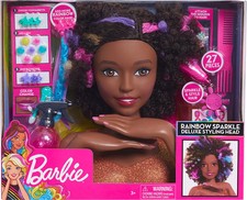 tête à coiffer barbie afro