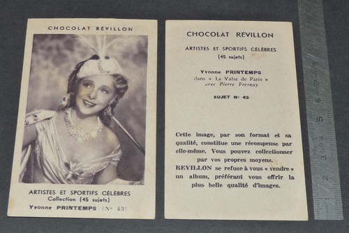 Photo 1951 chocolat revillon - 1951,